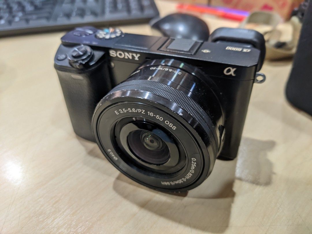 Sony A6000 + Kit Lens, Photography, Cameras on Carousell