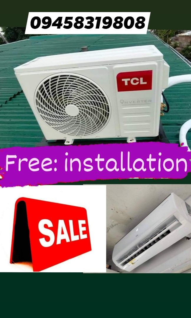 SPLIT TYPE AIRCON FREE INSTALLATION, TV & Home Appliances, Other Home Appliances on Carousell