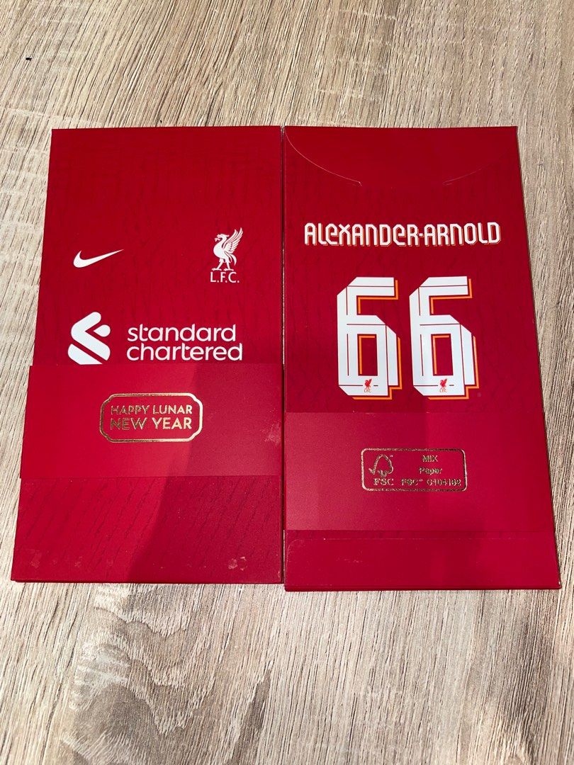 Standard Chartered Liverpool Red Packet 2023, Hobbies & Toys