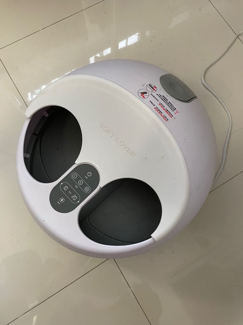 Steam foot bath spa massage self heating waterless, Beauty & Personal