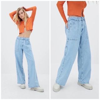 Stradivarius Wide Leg Jeans