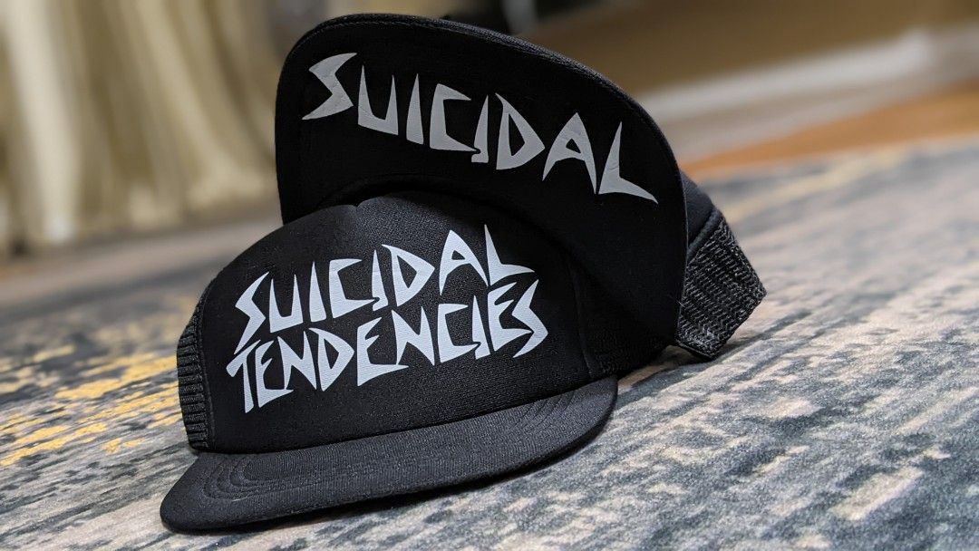 Suicidal tendencies cycling hot sale cap