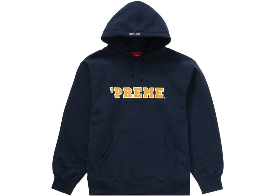 Gold supreme hoodie discount