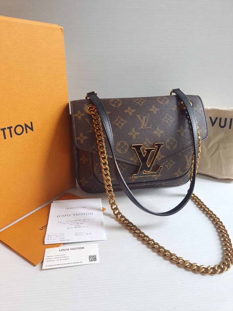 Tas Wanita Authentic Shoulder Bag Louis Vuitton LV Monogram Passy 2022  Original Branded Preloved