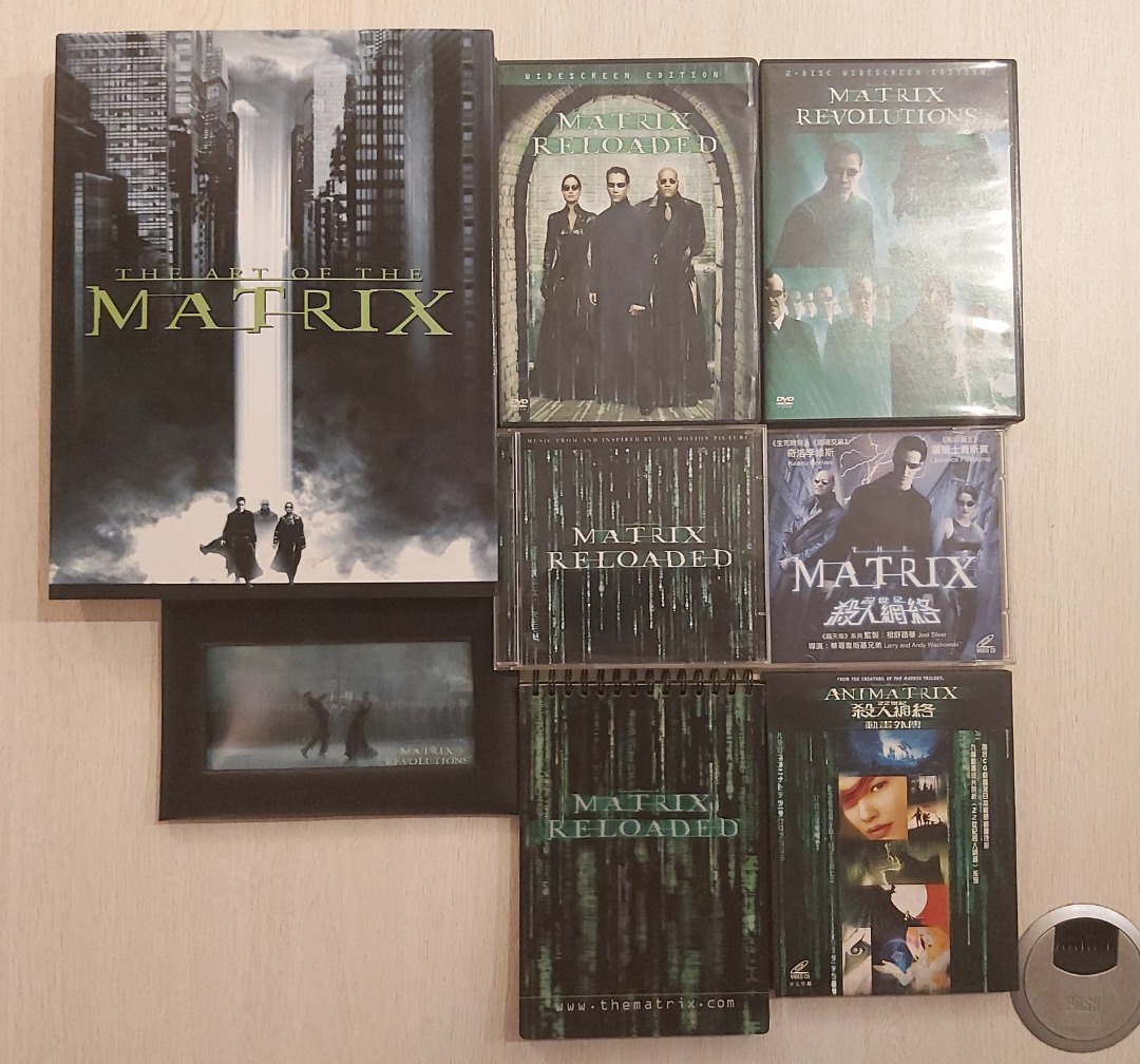 格安人気本THE ART OF THE MATRIX + DVD + VCD + CD + 贈品, 興趣及遊戲, 音樂
