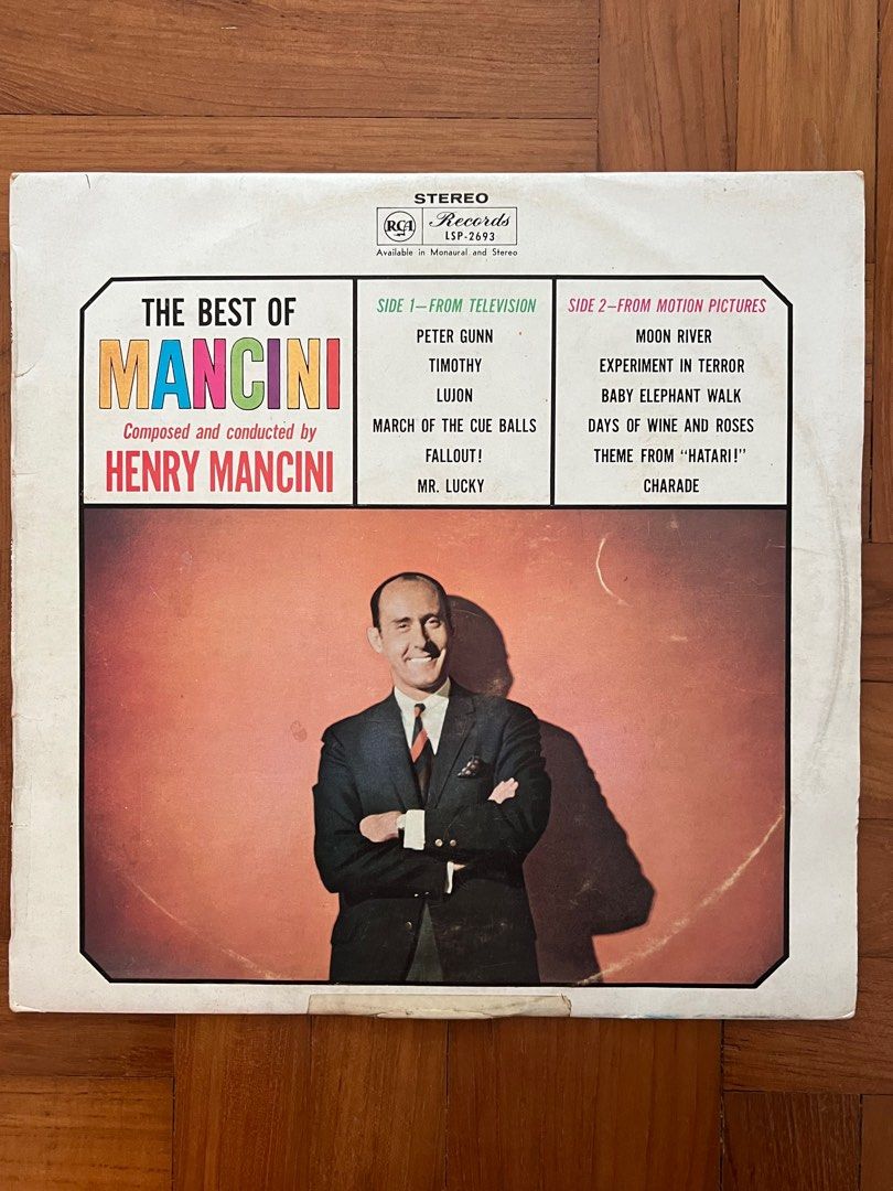 The Best Of Mancini By Henry Mancini Vinyl Record Hobbies And Toys Music And Media Vinyls On 9118