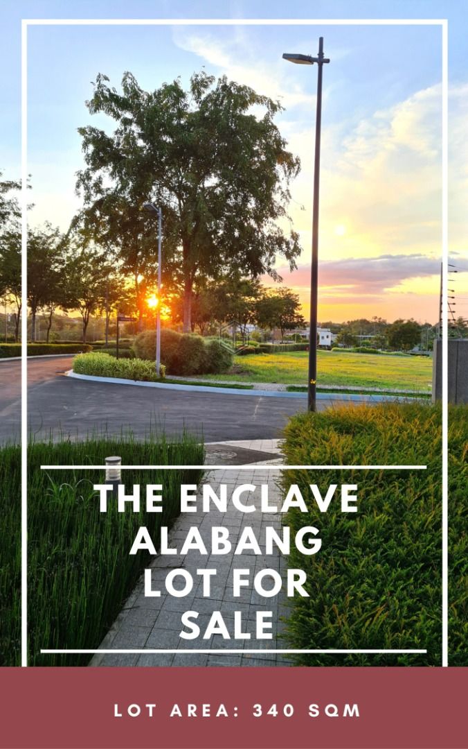 ⭕THE ENCLAVE ALABANG by Filigree Lot only along Daang Hari FOR SALE