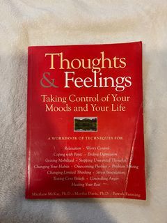 Thoughts & Feelings Mental Health Workbook