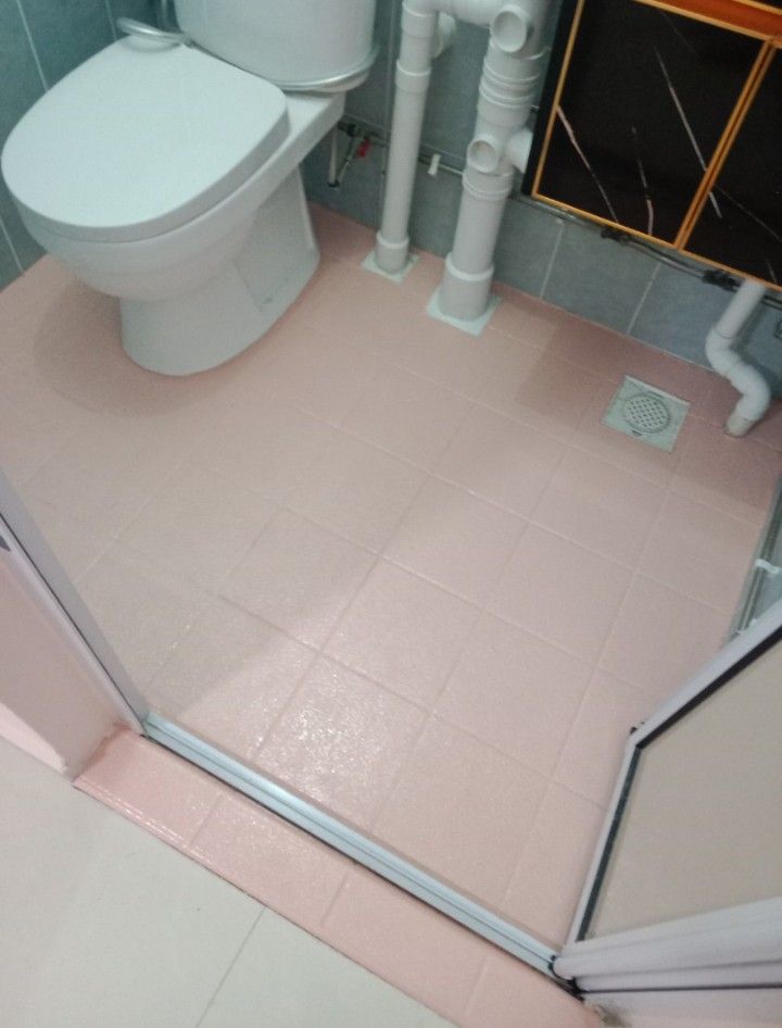 Toilet epoxy / Tiles Epoxy / Toilet pipe painting / Toilet ceiling