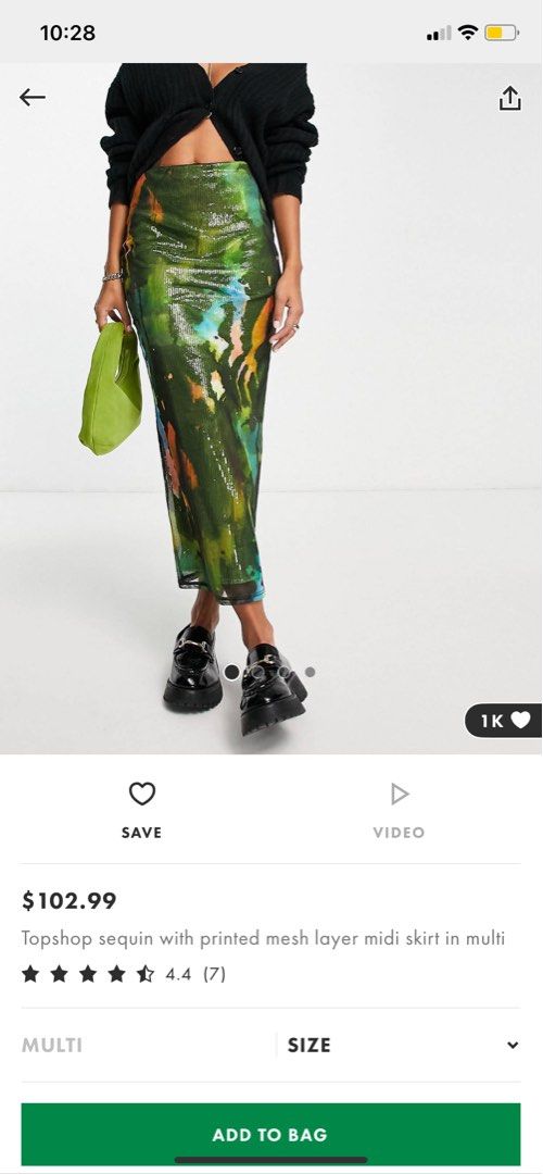 Sequin midi skirt topshop online