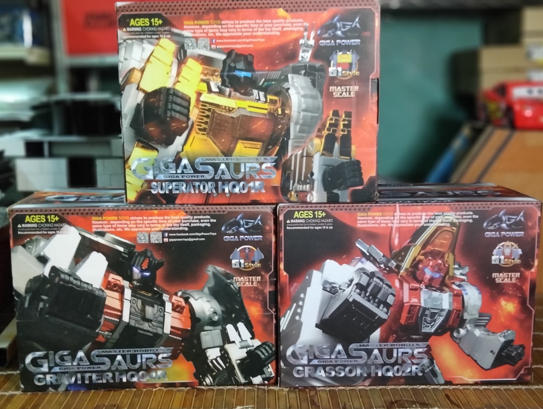Transformers Dinobots Gigapower Gigasour, Hobbies & Toys, Toys & Games