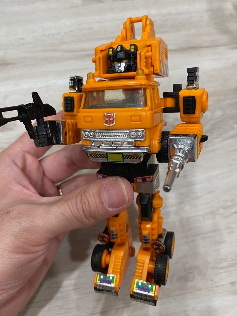 Transformers G1 Grapple vintage original, Hobbies & Toys, Toys & Games on Carousell
