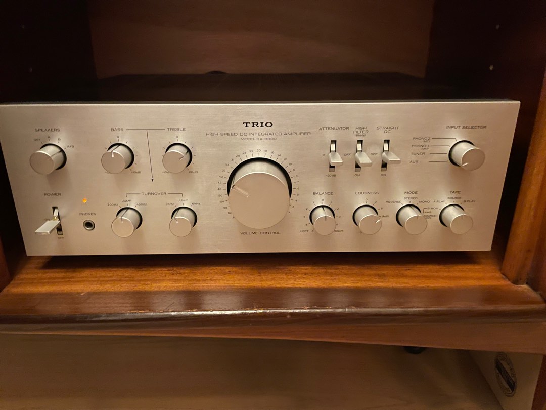 Trio KA 8300 Amplifier (Kenwood), 音響器材, 其他音響配件及設備