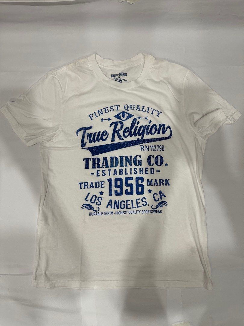 white true religion tee