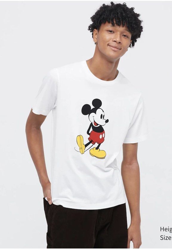 Uniqlo mickey mouse shirt clearance