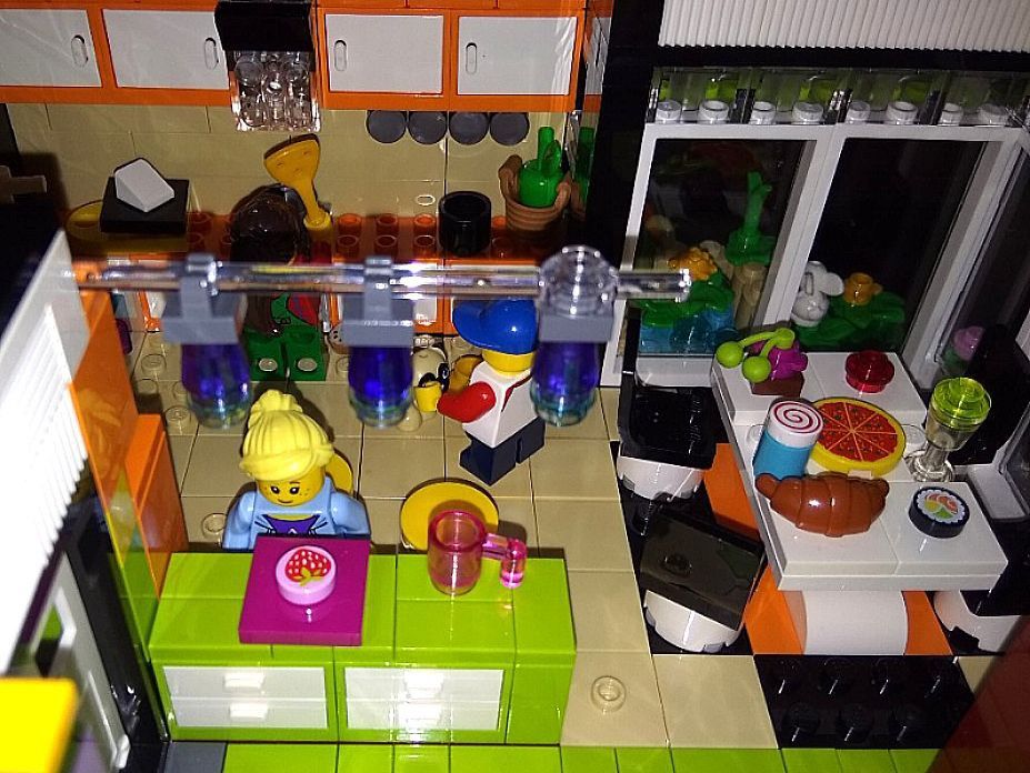 Unique ,interior,house layout MOC Lego, Hobbies Toys, Toys
