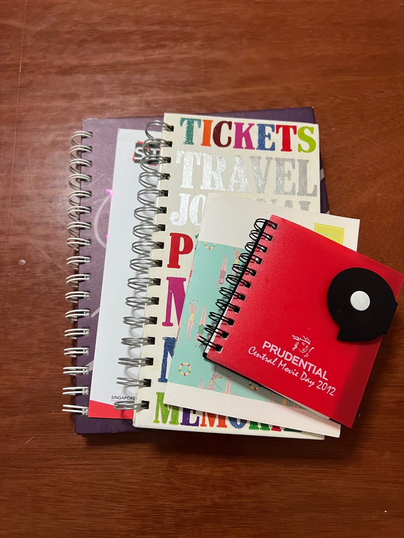 Used/Unused Notebooks, Hobbies & Toys, Stationery & Craft, Stationery