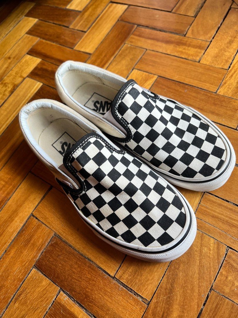 Vans checkerboard size cheap