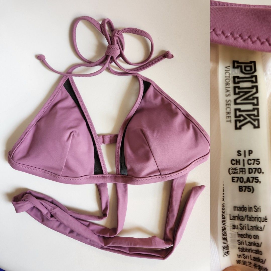 victoria secret purple swimsuit