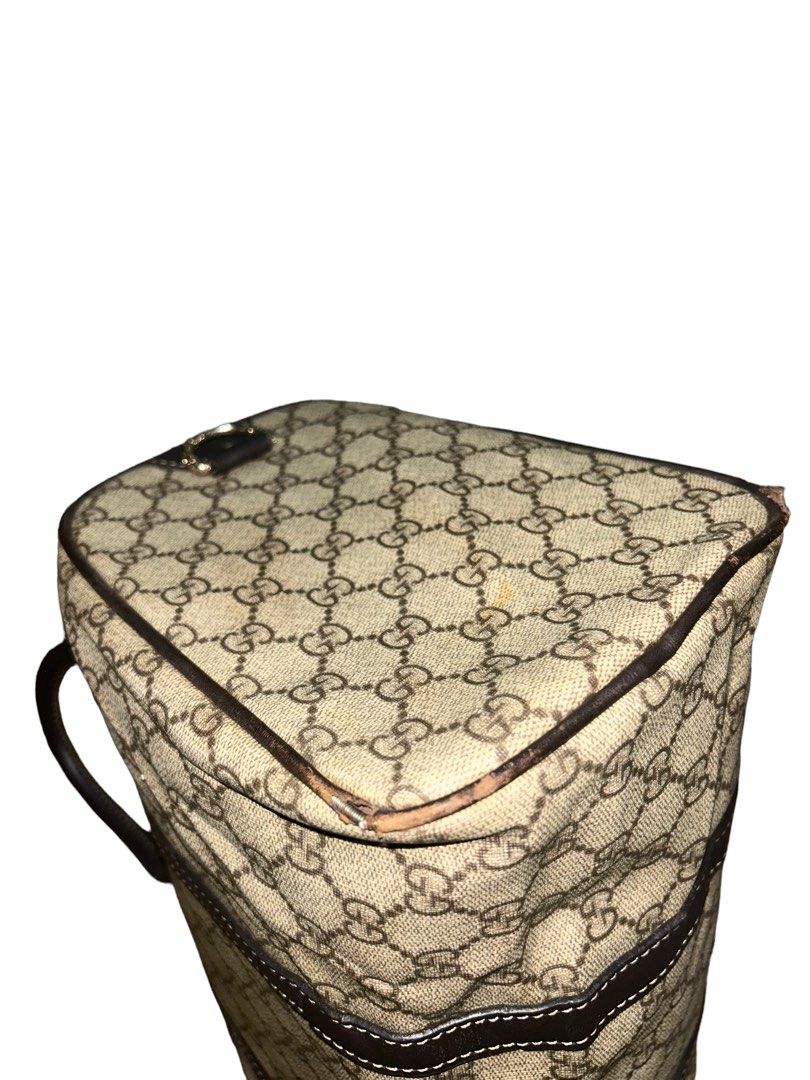 Vintage Gucci Duffle Bag, Luxury, Bags & Wallets on Carousell