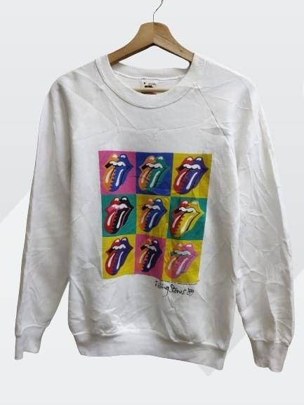 Rolling stones sweatshirt vintage on sale