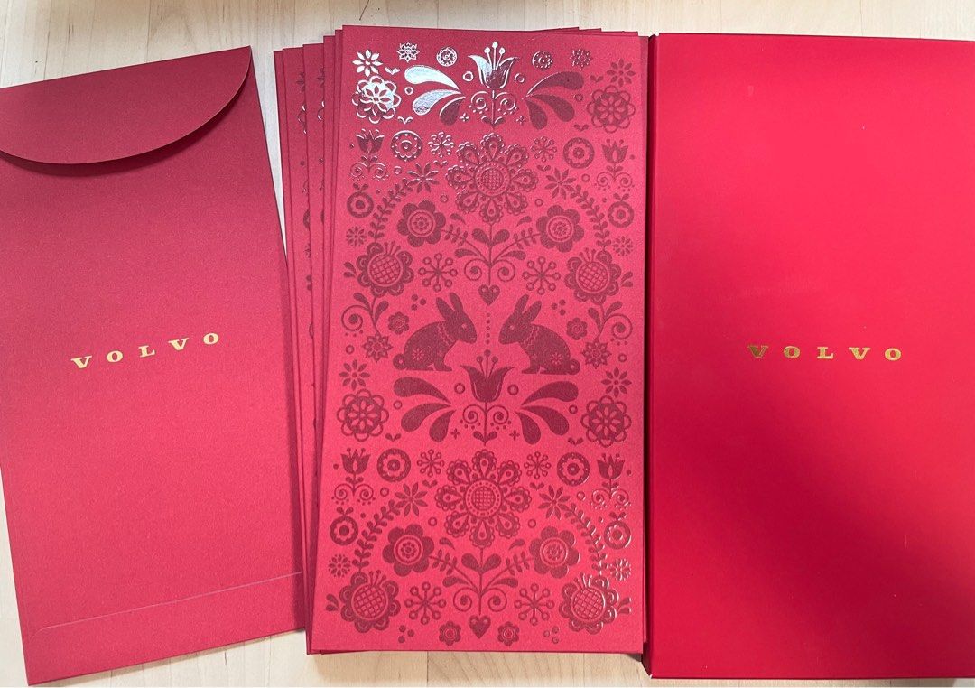 Volvo rabbit 2023 red ang pow packet, Hobbies & Toys, Memorabilia ...