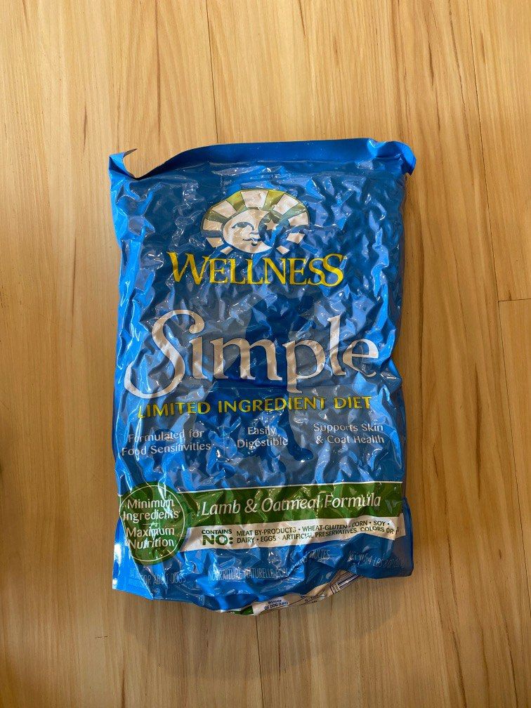 WELLNESS SIMPLE LAMB OATMEAL Pet Supplies Pet Food on Carousell