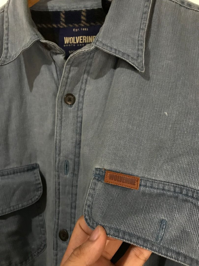 Wolverine corduroy jacket top