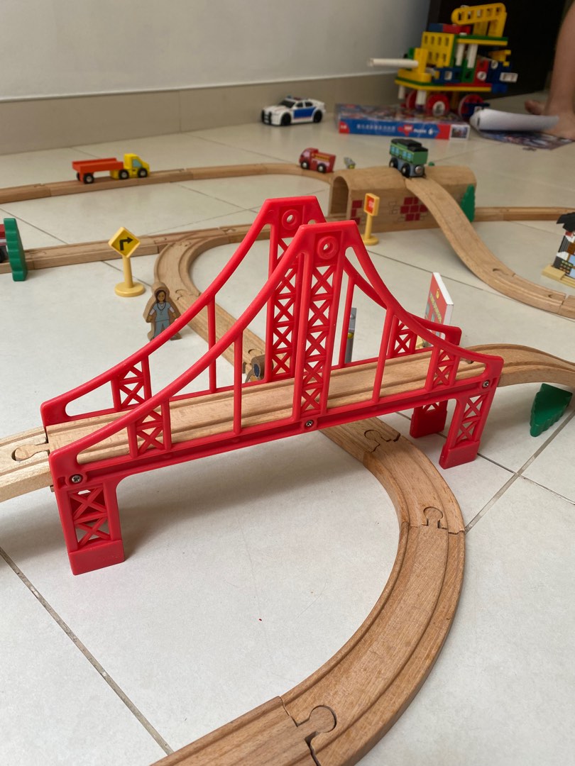 For Autism ADHD Oral Motor Needs Train Tunnel Toy - Red Plastic Train ...