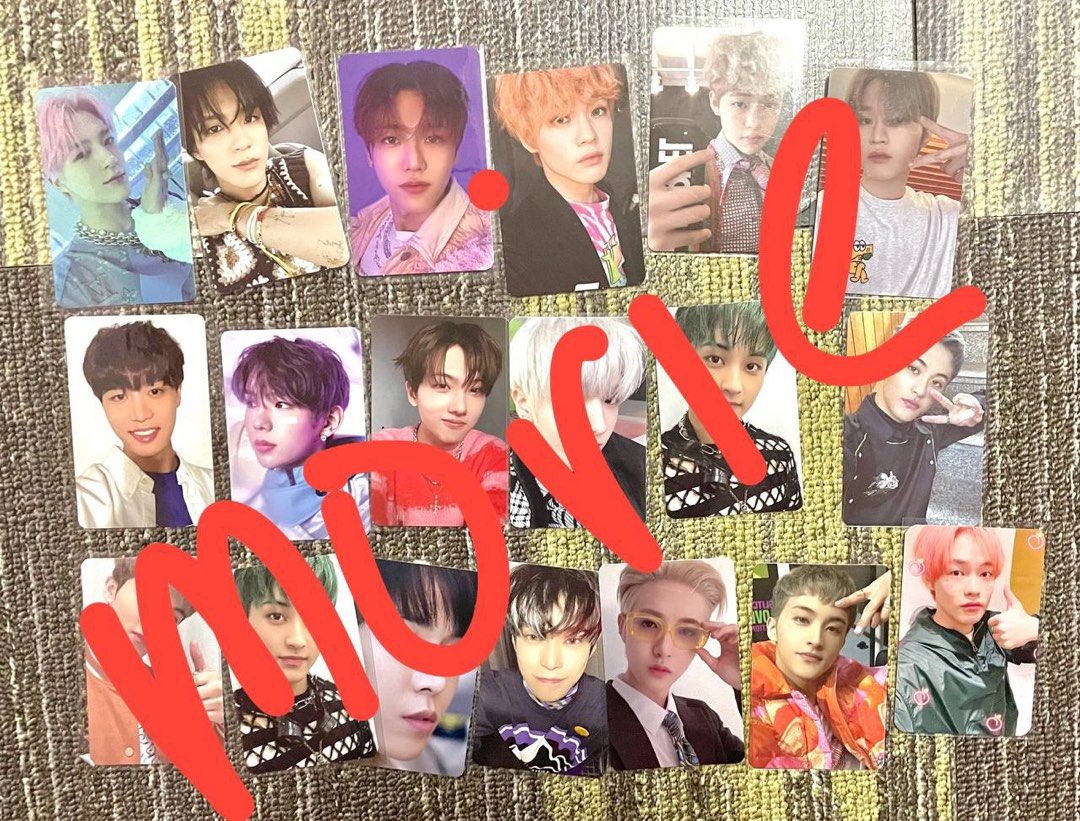WTS NCT PHOTOCARDS Haechan Jaemin Mark Taeil Shotaro Jisung Doyoung