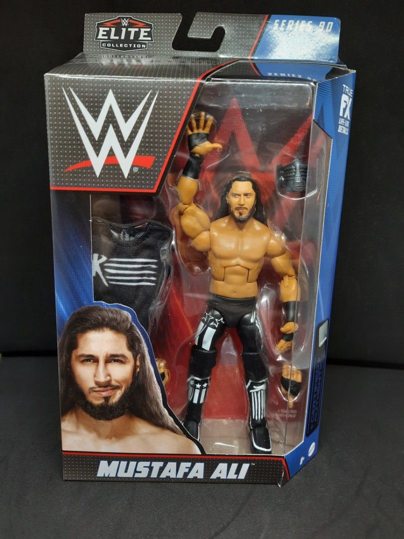 WWE Mustafa Ali Elite Series 90 Wrestling Action Figure