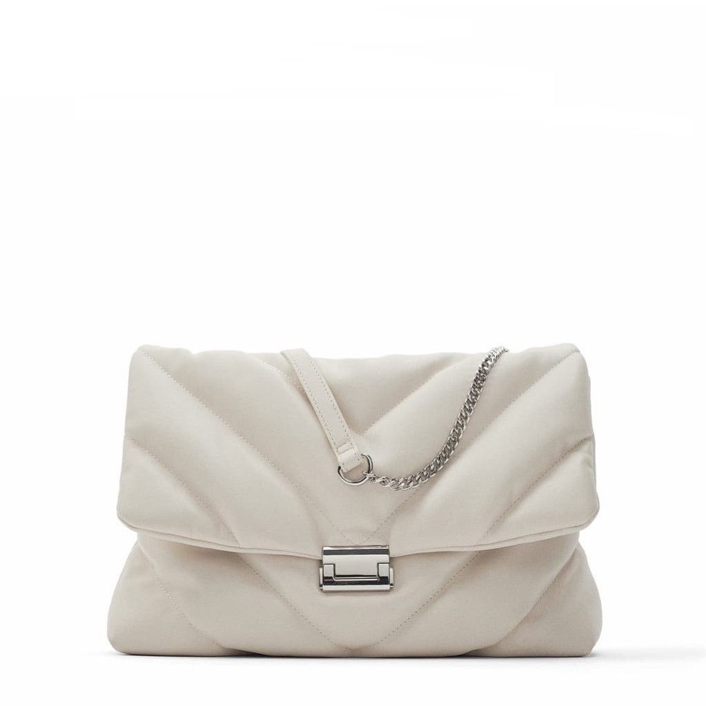 Zara Mini Clutch Sling Bag Original, Barang Mewah, Tas & Dompet di Carousell