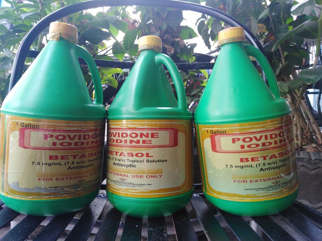 1 GALLON POVIDONE IODINE BETASOL, Health & Nutrition, Assistive