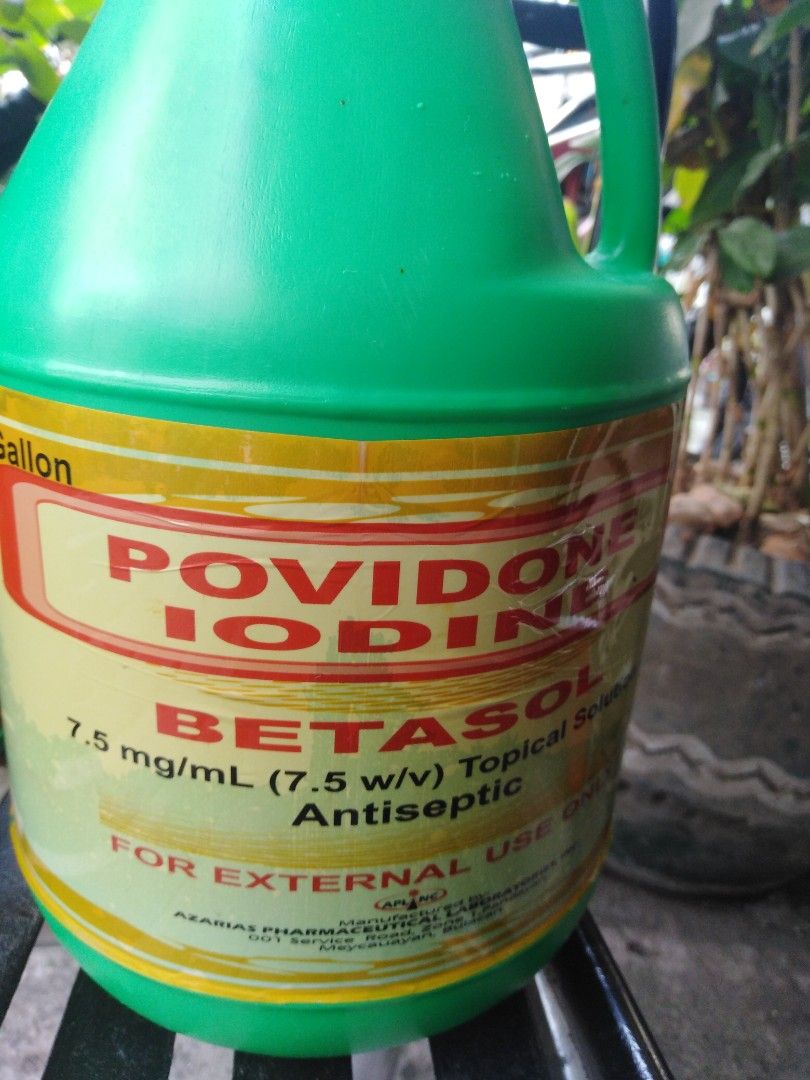 1 GALLON POVIDONE IODINE BETASOL, Health & Nutrition, Assistive