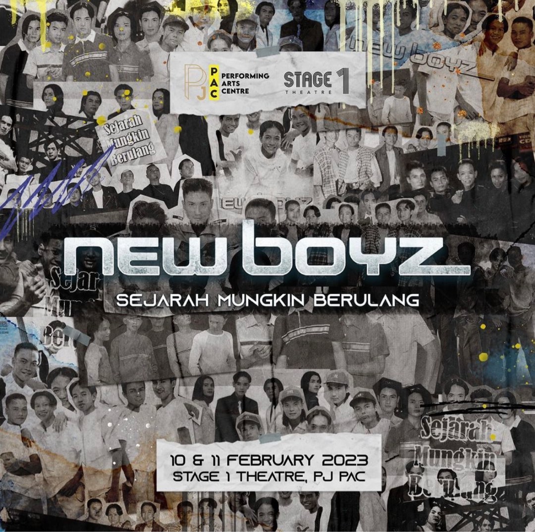 2 x New Boyz Sejarah Mungkin Berulang tickets on 11 Feb 23, Tickets
