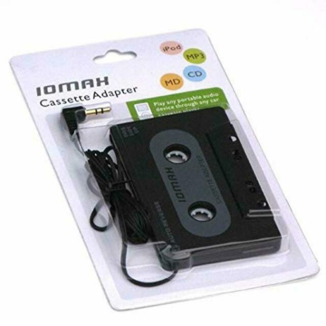 3610] IOMAX Car Cassette Tape Adapter for iPod and MP3 MP4 Players