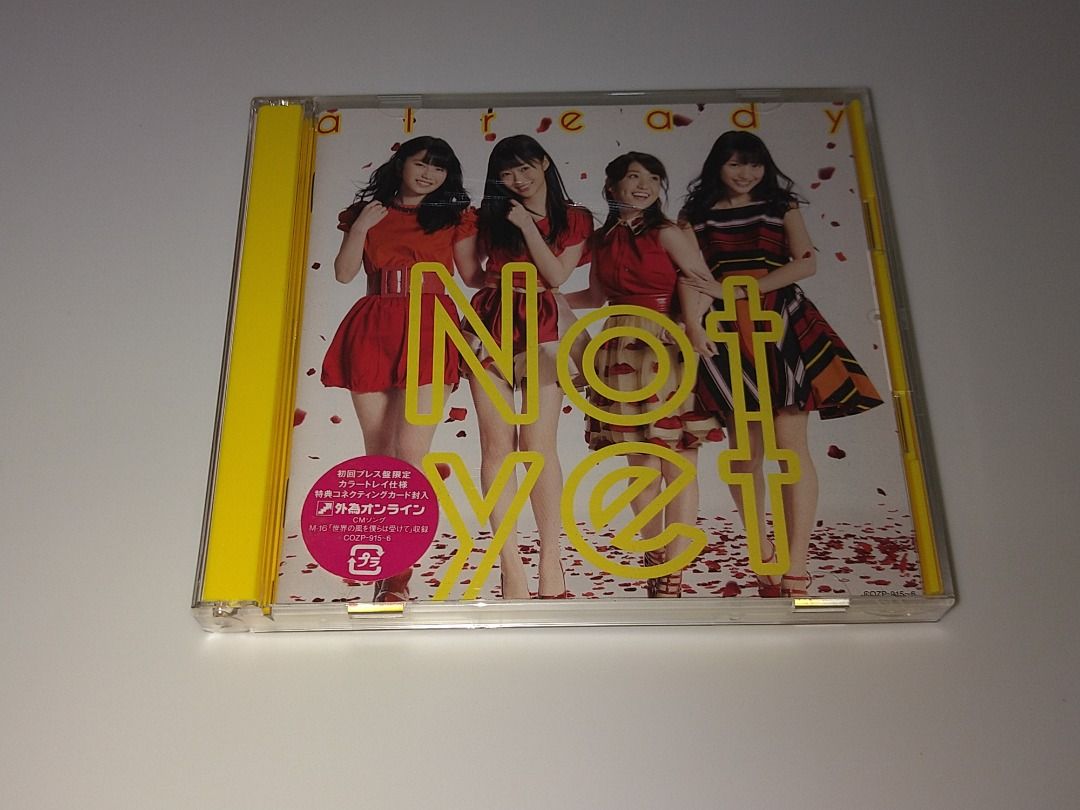 日版AKB48 not yet Already Type A CD + DVD