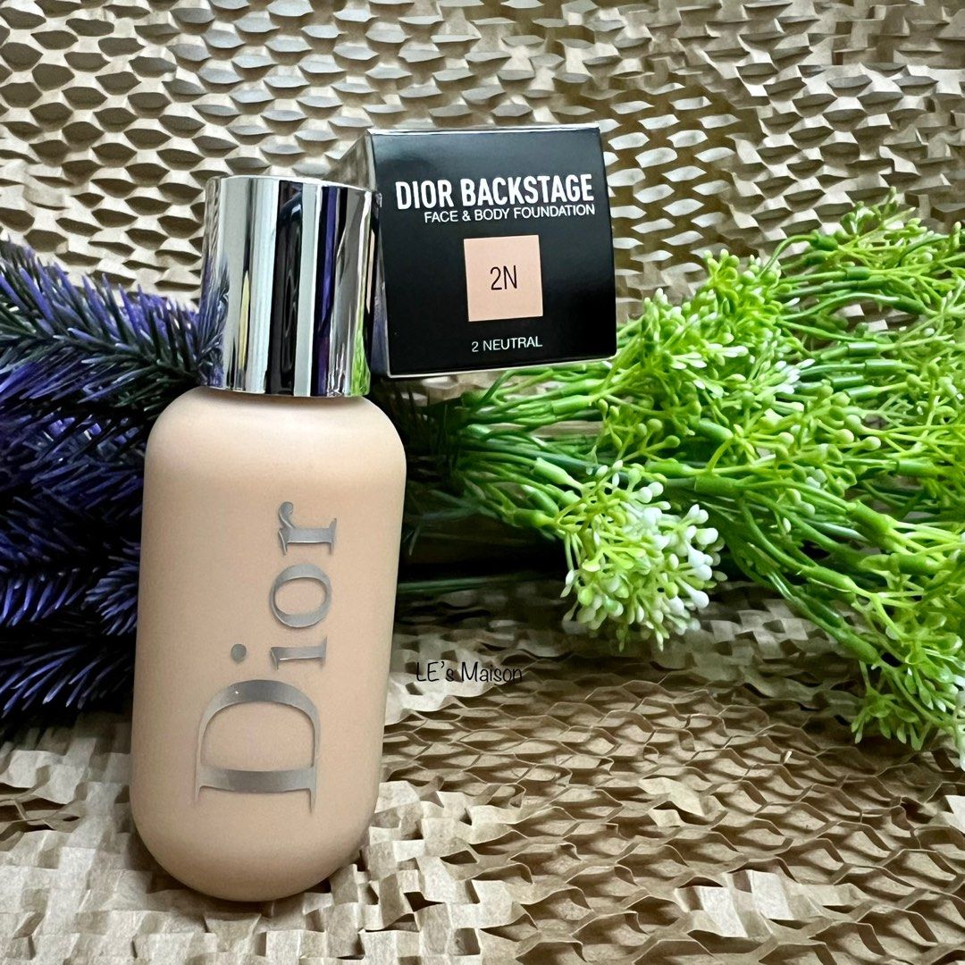 Dior backstage face deals and body foundation 2n