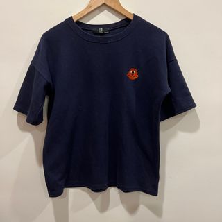 咖哩麵包超人 T-shirt  海軍藍