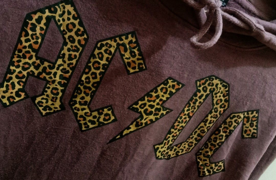 AC/DC Leopard print, Men's Fashion, Coats, Jackets and Outerwear on ...