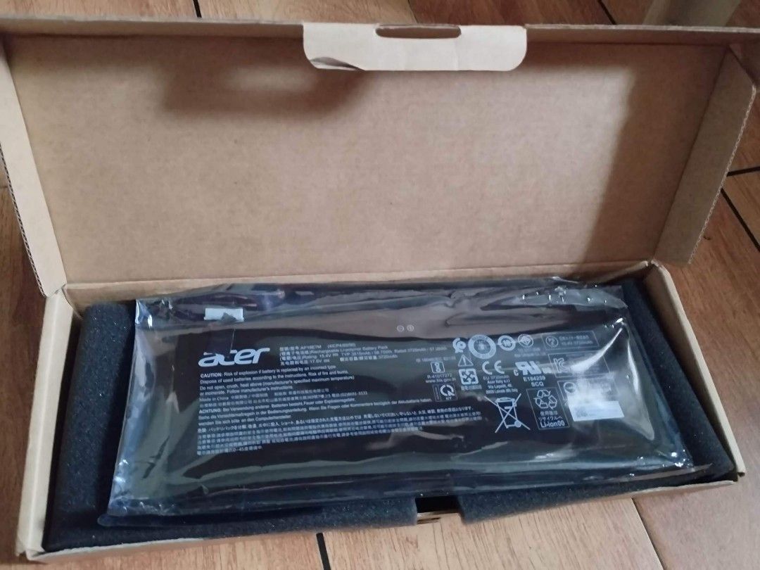 Acer battery AP18E7M, Computers & Tech, Parts & Accessories, Computer ...