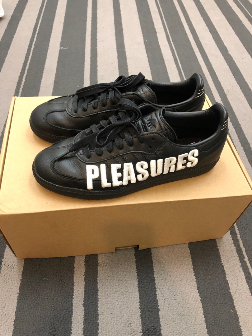 Adidas consortium sales x pleasures samba