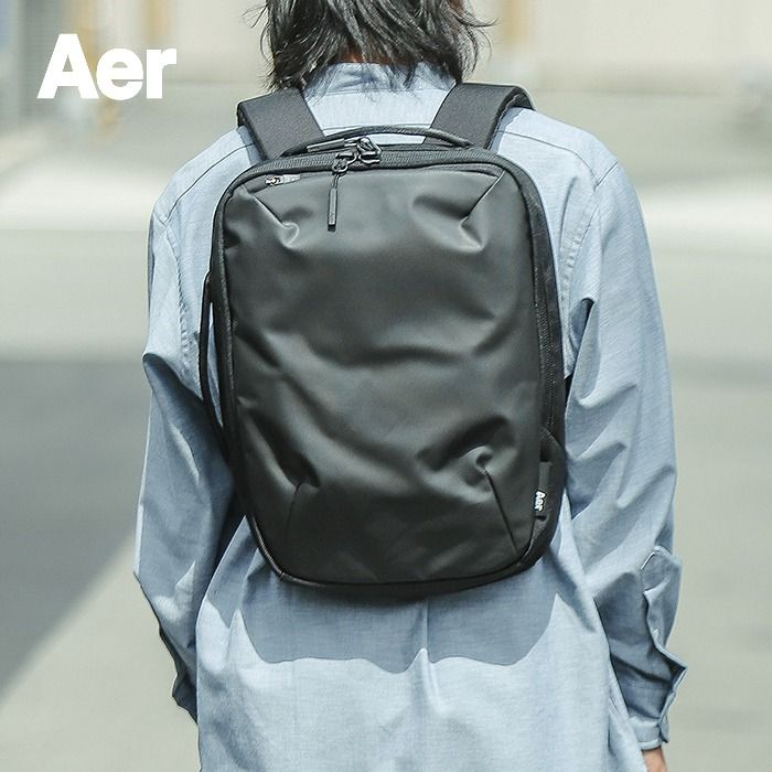 Aer - Work Collection Slim Pack 8.5L - Black, 男裝, 袋, 背包