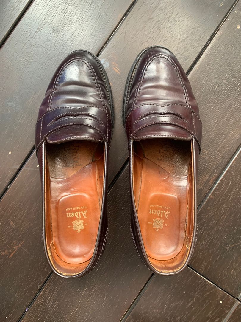 Alden low cheap vamp loafer
