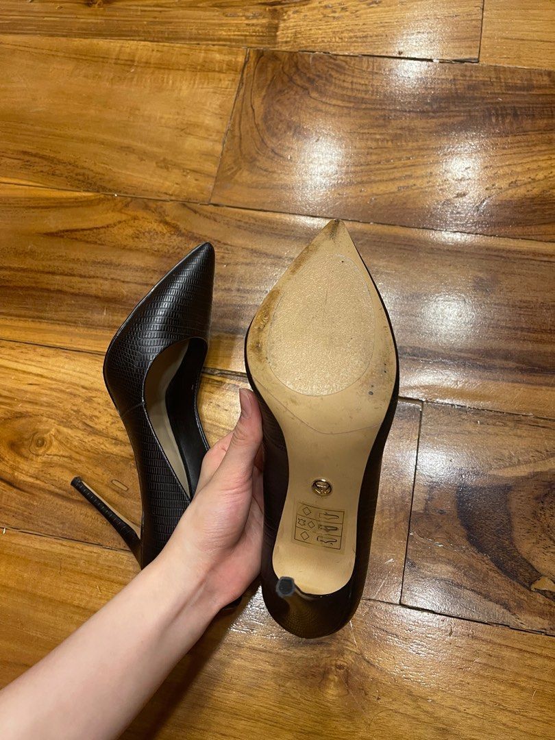 aldo black stiletto