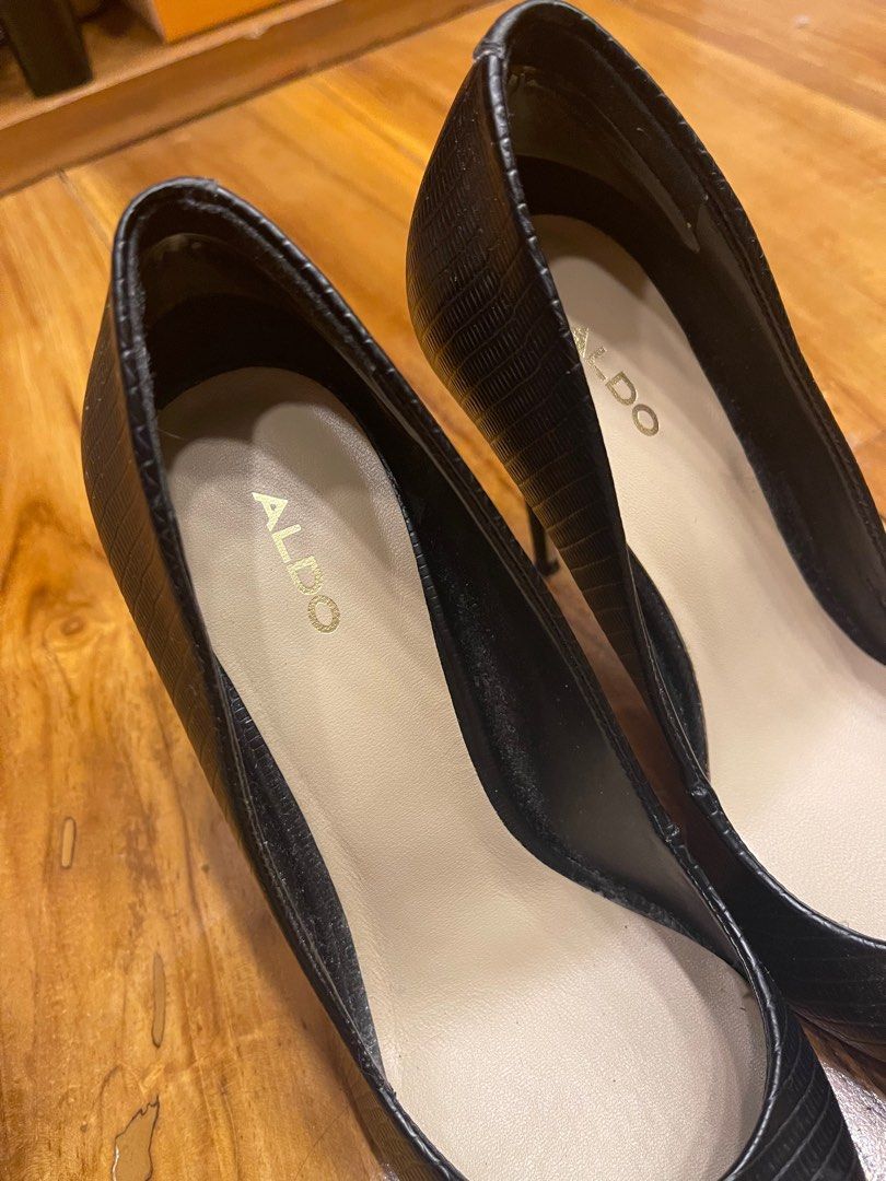 aldo black stiletto
