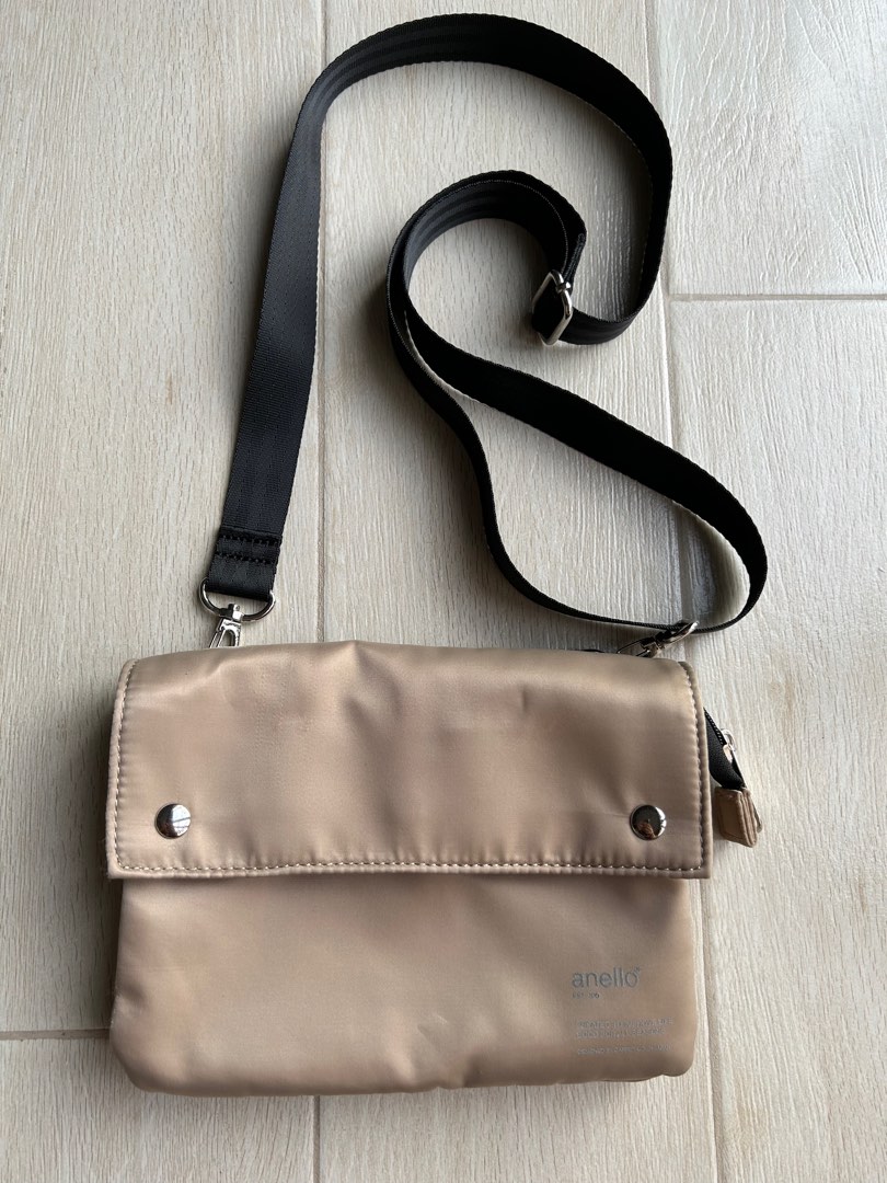 Anello FORTH Mini Shoulder Bag Beige, Women's Fashion, Bags & Wallets