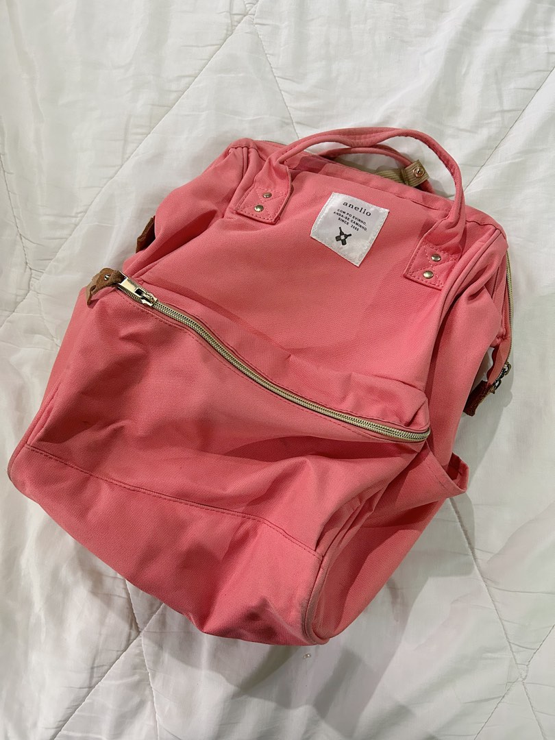 Anello Salmon Bag, Women's Fashion, Bags & Wallets, Backpacks on Carousell