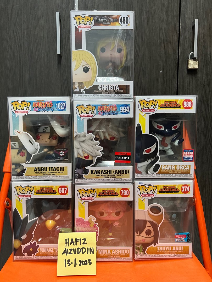 Anime Funko Pops, Hobbies & Toys, Toys & Games on Carousell