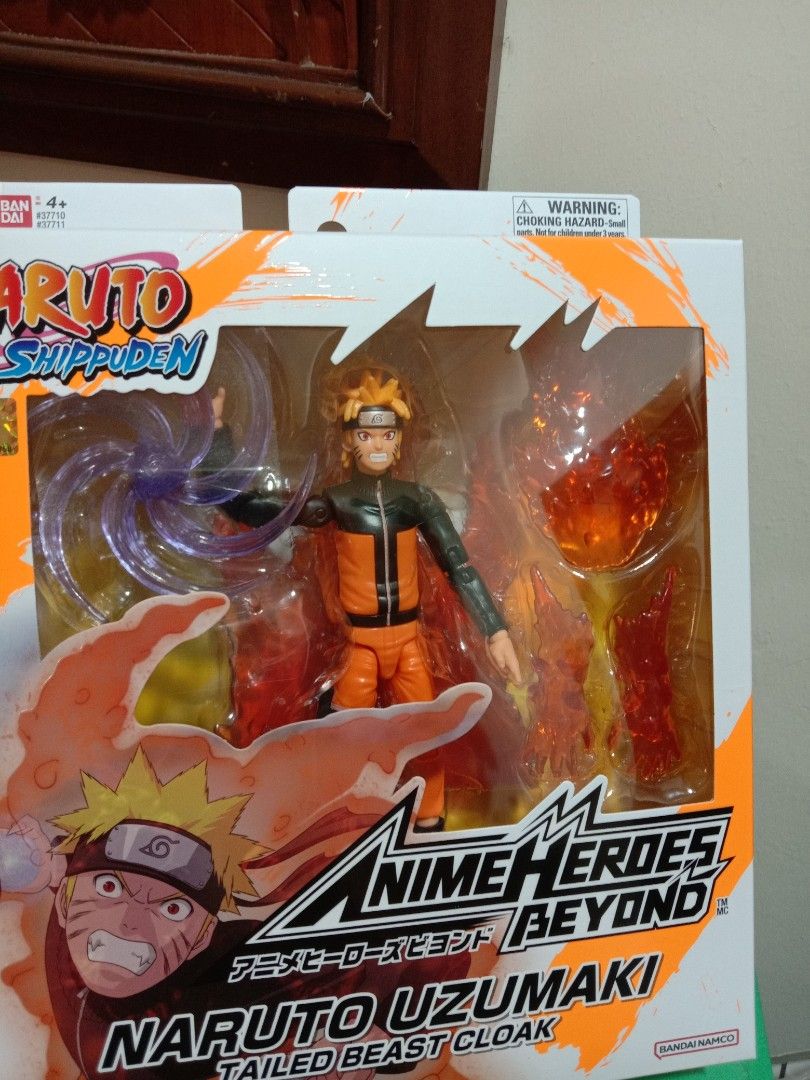 Naruto Shippuden Anime Heroes Beyond Naruto Tailed Beast Cloak Action figure